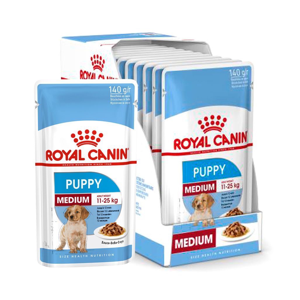 Royal Canin Pouch Puppy Medium 140 g Perruqueria