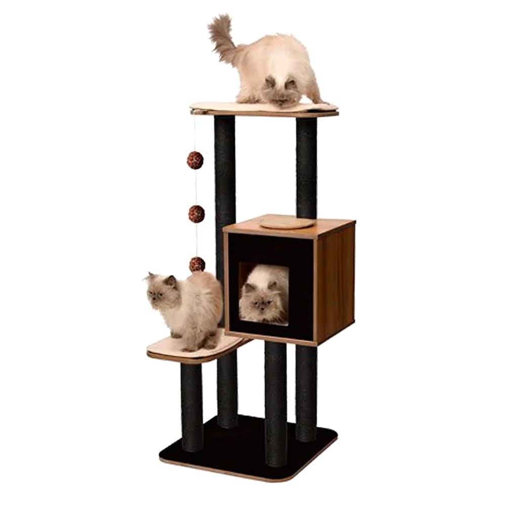 Vesper Cat Furniture V High Base Black Perruqueria Los mejores