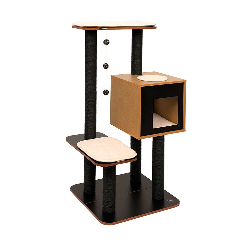 Vesper Cat Furniture V High Base Black Perruqueria Los mejores