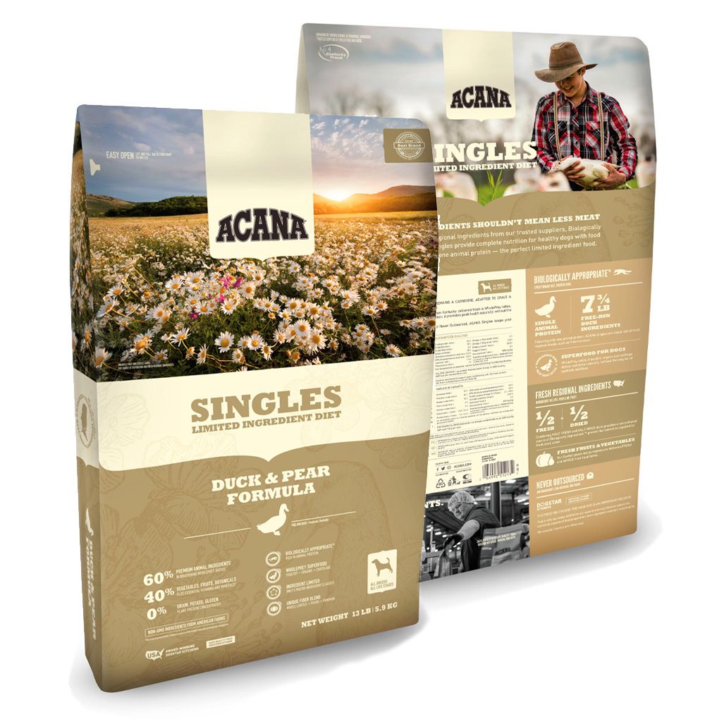 Acana Singles Duck & Pear Acana Singles Duck & Pear