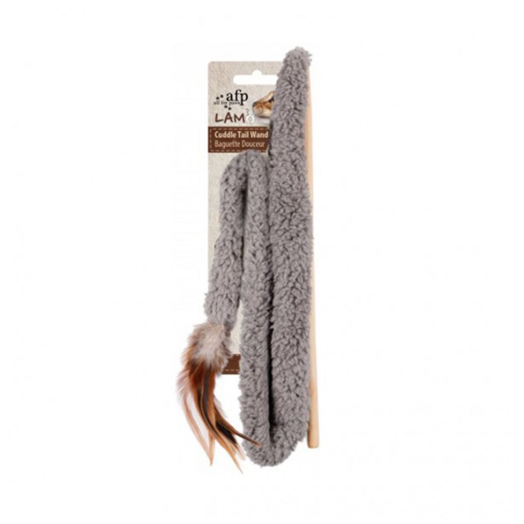 AFP Cat Lamb Cuddle Tail Wand AFP Cat Lamb Cuddle Tail Wand