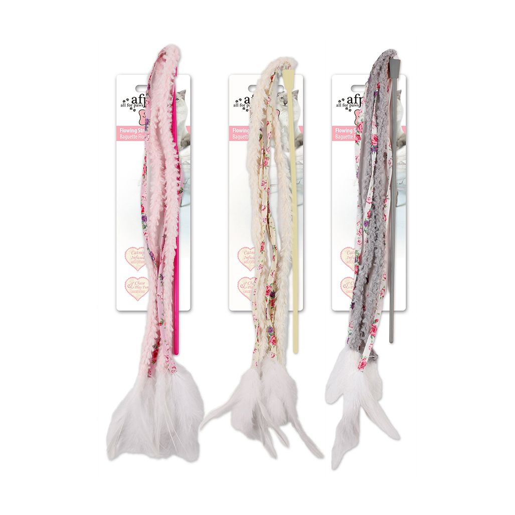 AFP Cat Shabby Chic Flowing Streamerl wand AFP Cat Shabby Chic Flowing Streamerl wand
