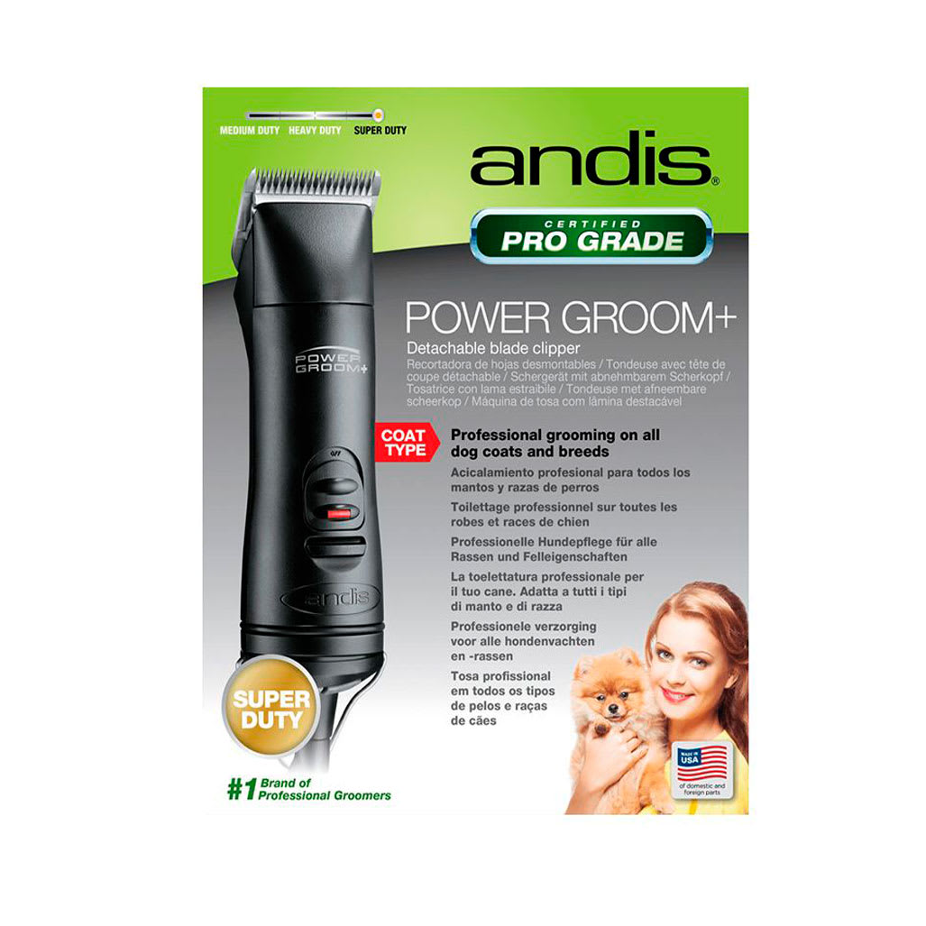 Andis Power Groom+ 5 Velocidades Andis Power Groom+ 5 Velocidades