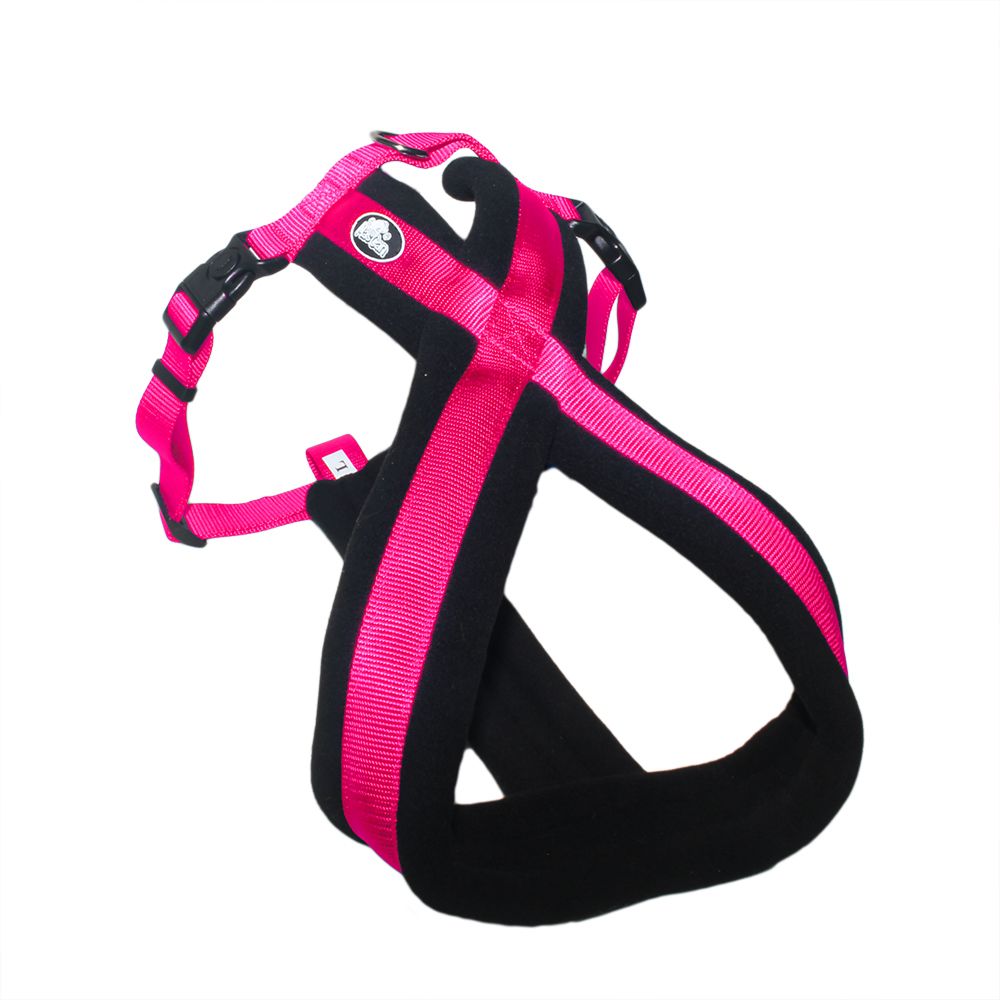 Mascan Arnes Cruzado Acolchado Neon Pink Mascan Arnes Cruzado Acolchado Neon Pink