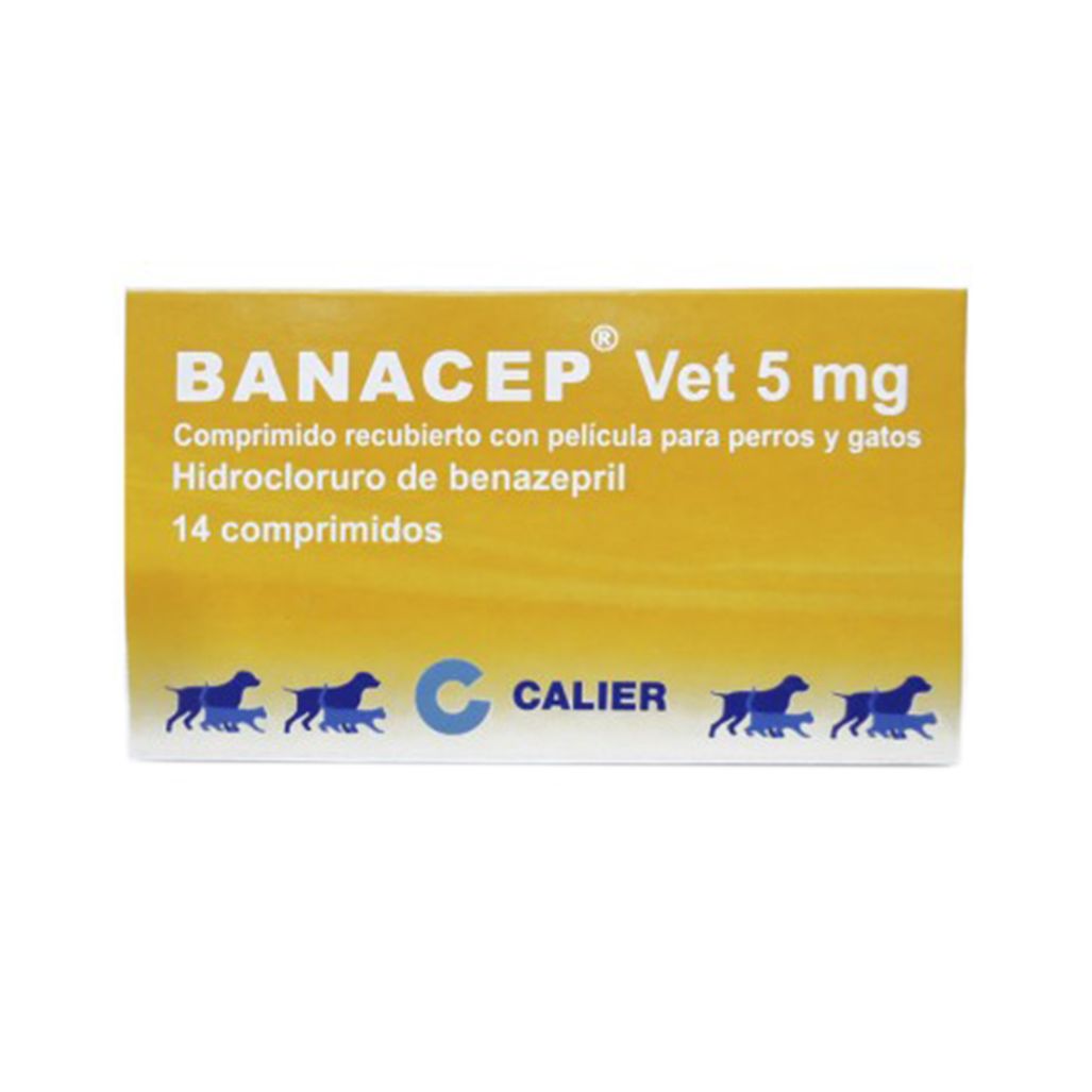 Banacep Benazepril Clorhidrato 5 Mg - 14 Comprimidos Banacep Benazepril Clorhidrato 5 Mg - 14 Comprimidos