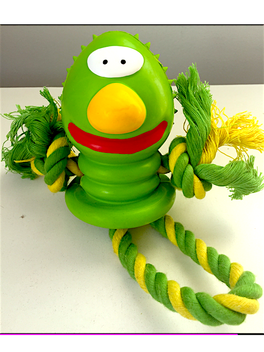 Todopet Cara Goma Verde con Cordel Todopet Cara Goma Verde con Cordel