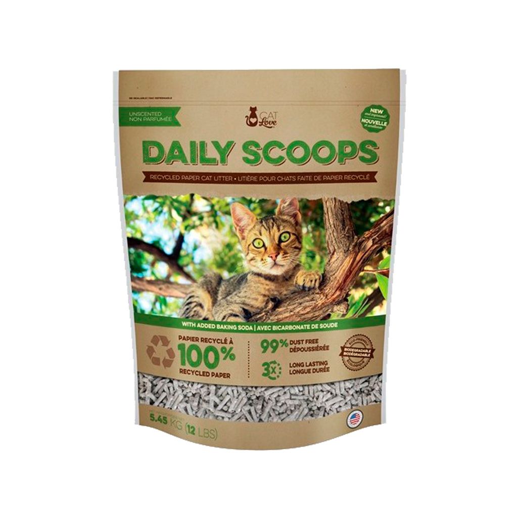 Cat Love Daily Scoops Paper Litter 5.4 K Cat Love Daily Scoops Paper Litter 5.4 K