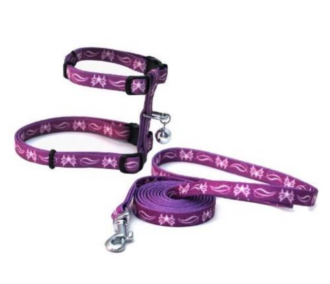 Cat it Arnes Morado Mariposa con Trailla Cat it Arnes Morado Mariposa con Trailla