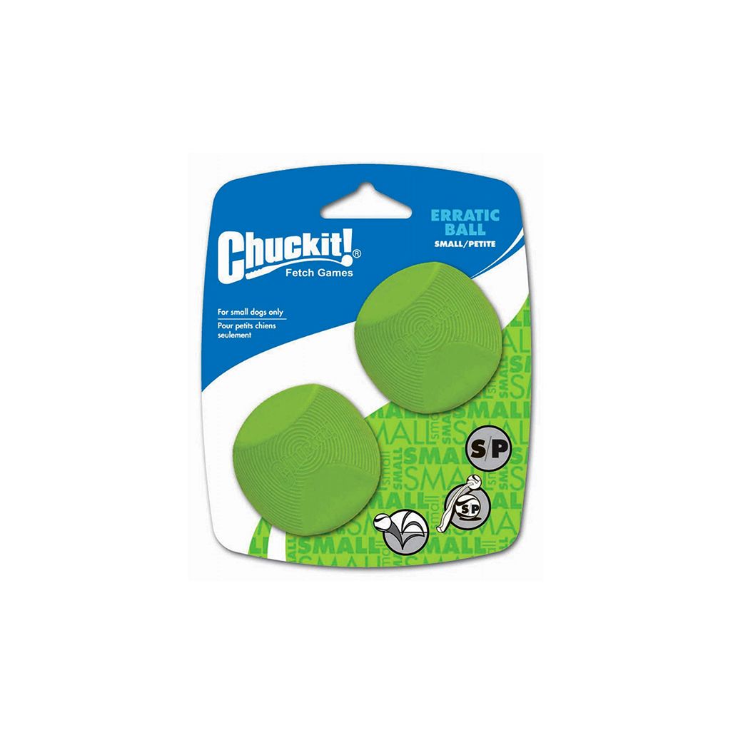 Chuckit Erratic Ball Small 2 PK Chuckit Erratic Ball Small 2 PK