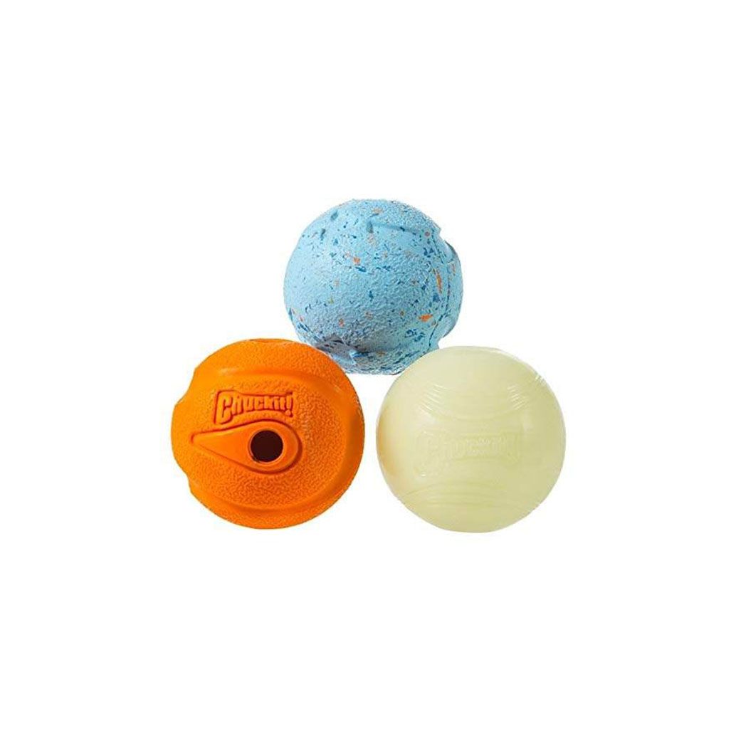 Chuckit Fetch Medley Medium 3 PK Chuckit Fetch Medley Medium 3 PK