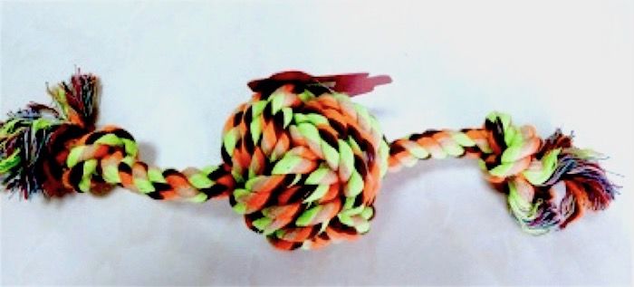 Todopet Bola de Cordel Verde Naranja Todopet Bola de Cordel Verde Naranja