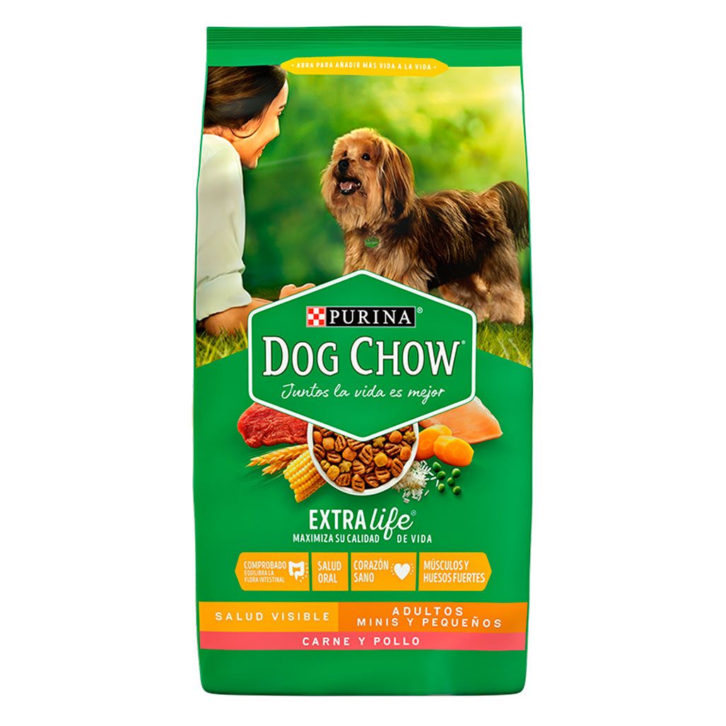 Dog Chow Adulto Razas Minis y Pequeñas Carne y Pollo Dog Chow Adulto Razas Minis y Pequeñas Carne y Pollo