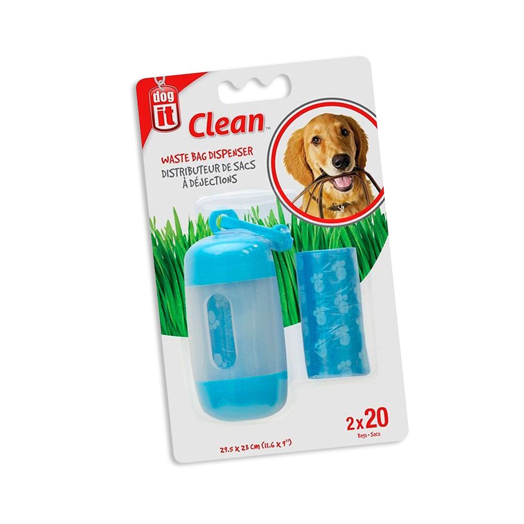 Dog it Dispensador Bolsa Desechos + 40 Bolsas Dog it Dispensador Bolsa Desechos + 40 Bolsas