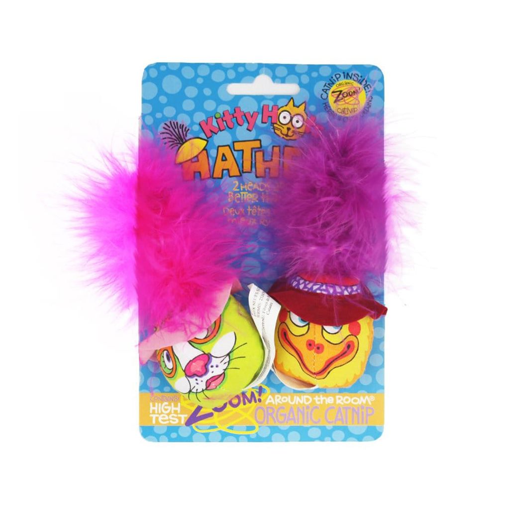 Fat Cat HatHeads Catnip Toys 2 PK Fat Cat HatHeads Catnip Toys 2 PK