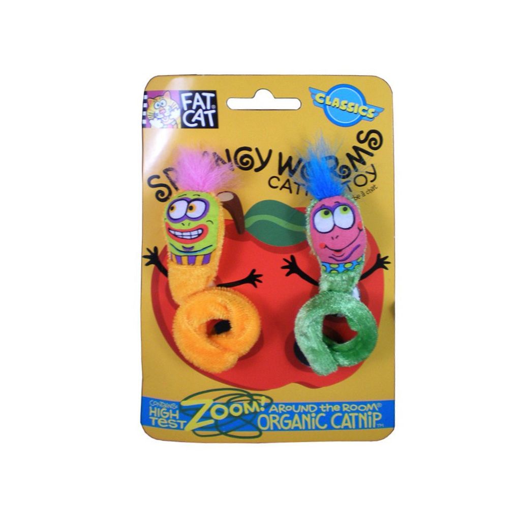 Fat Cat Springy Worms Catnip Toys Fat Cat Springy Worms Catnip Toys