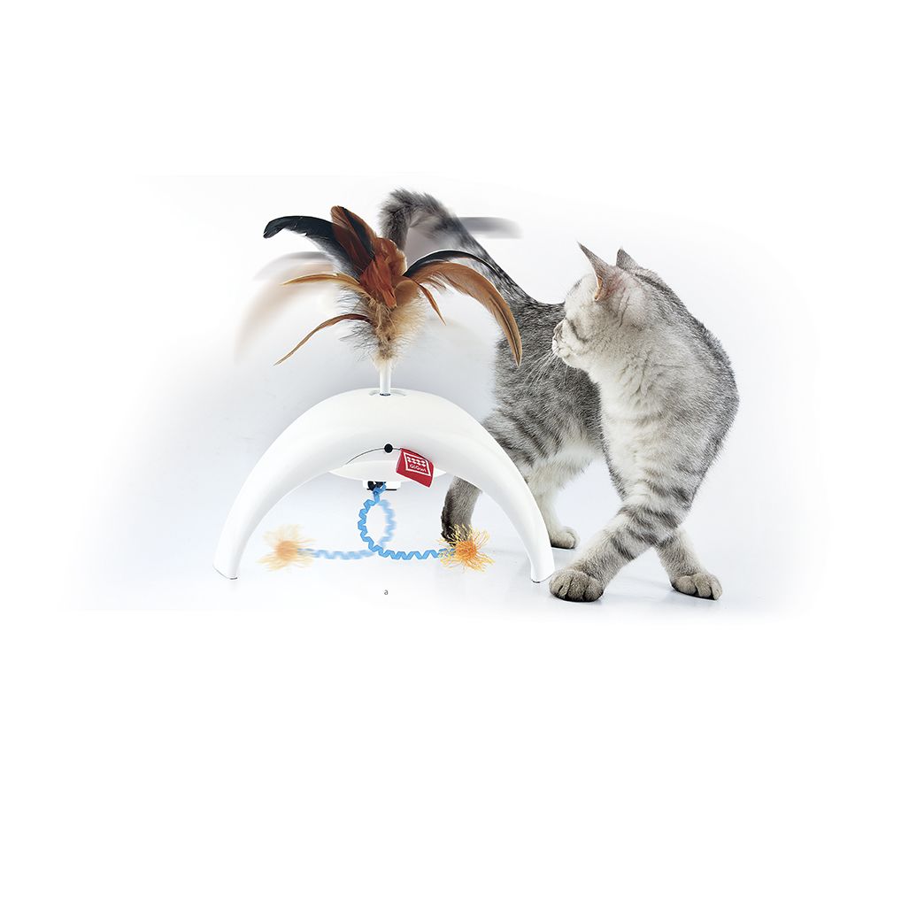 Gigwi Pet Droid Feather Spinner Gigwi Pet Droid Feather Spinner
