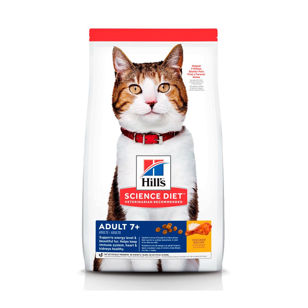 Hills Adult 7+ for Cats 1.81 K Hills Adult 7+ for Cats 1.81 K