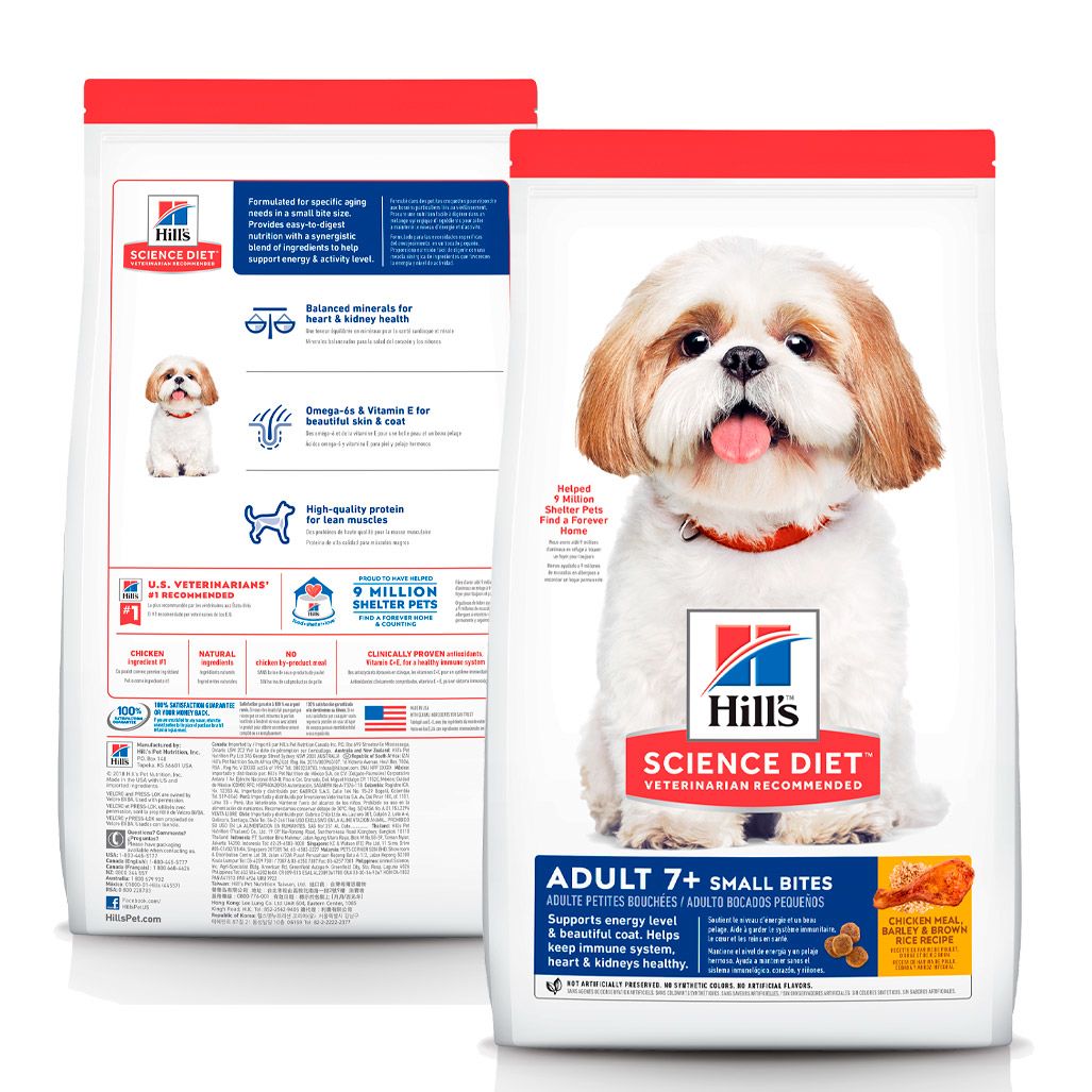 Hills Adult Dog 7+ Small Bites Hills Adult Dog 7+ Small Bites