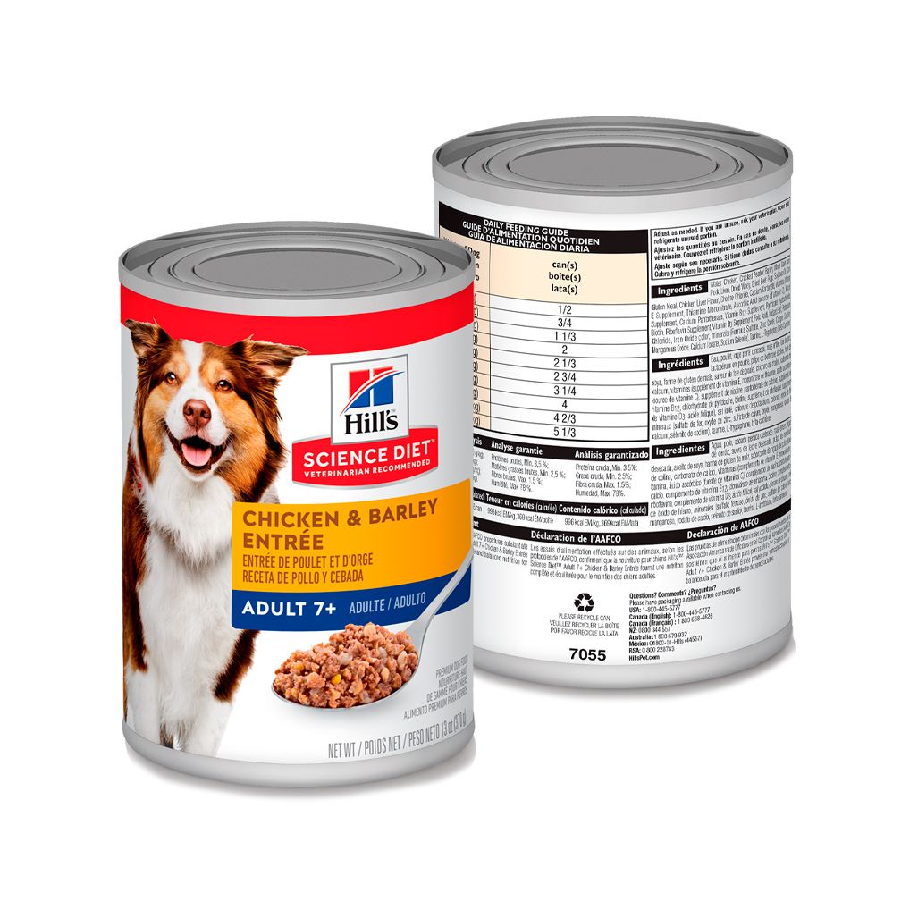 Hills Lata Adult 7+ Chicken for Dogs 13 Oz Hills Lata Adult 7+ Chicken for Dogs 13 Oz