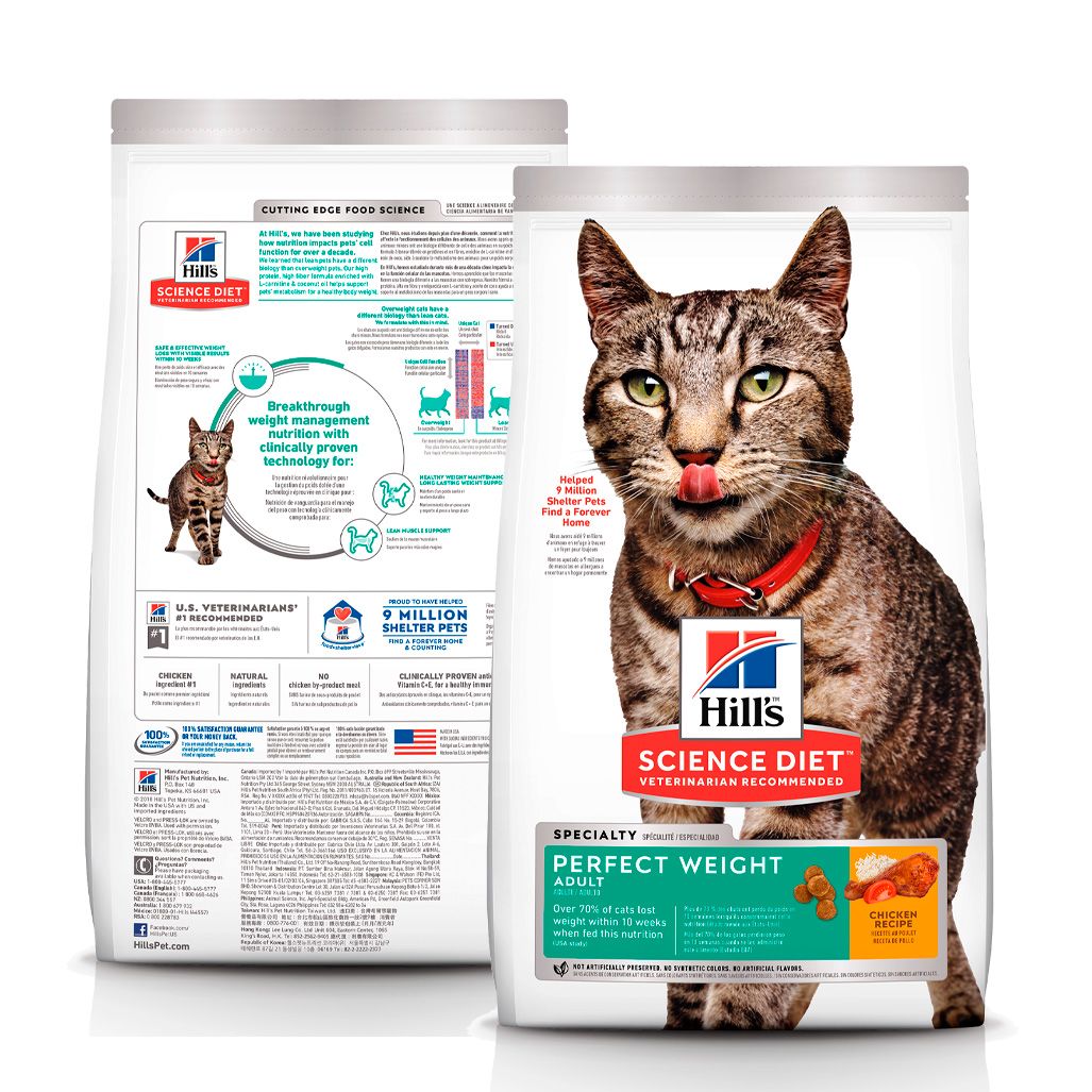 Hills Perfect Weight Adult Cat 1.36 K Hills Perfect Weight Adult Cat 1.36 K