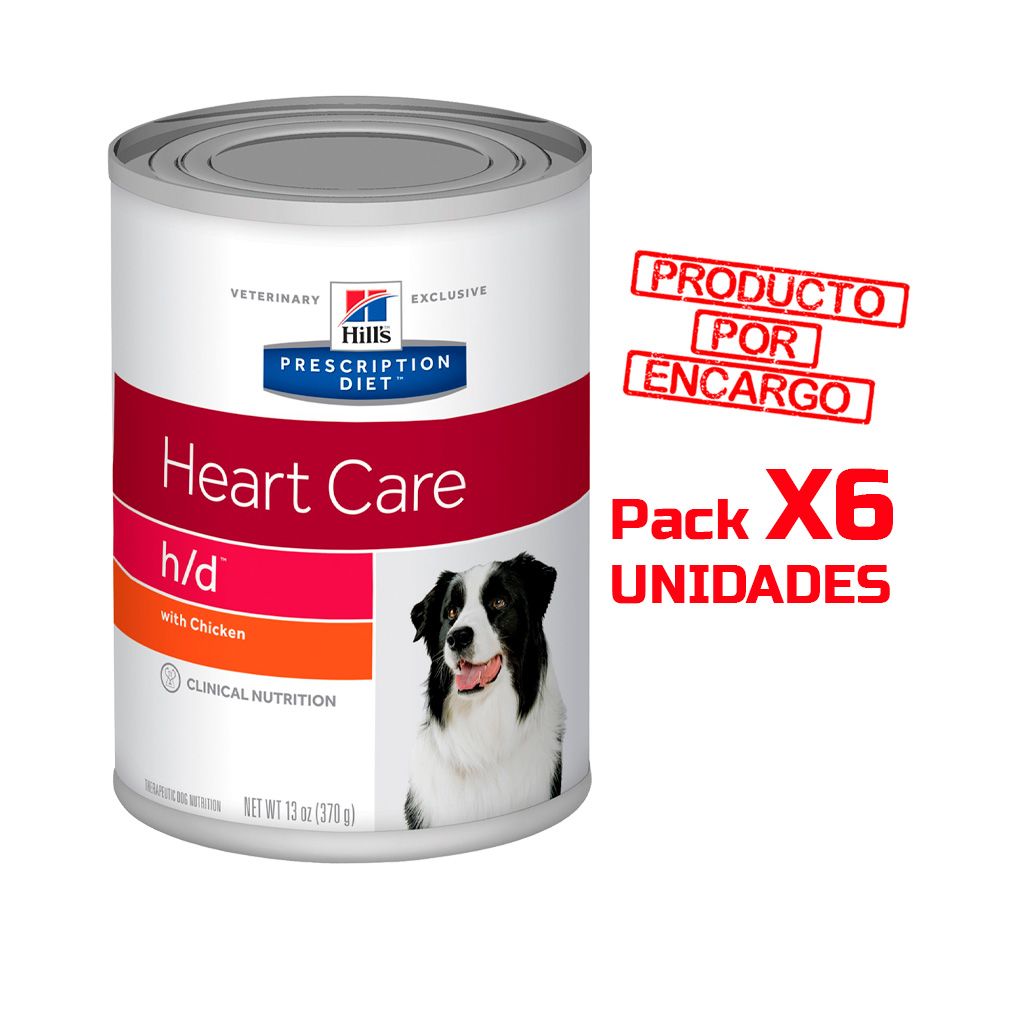 Hills Prescription Canine H/D Lata (A PEDIDO)* 370 Gr x 6 Unidades Hills Prescription Canine H/D Lata (A PEDIDO)* 370 Gr x 6 Unidades