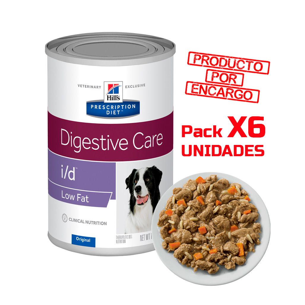 Hills Prescription Canine I/D LF Lata (A PEDIDO)* 370 Gr x 6 Unidades Hills Prescription Canine I/D LF Lata (A PEDIDO)* 370 Gr x 6 Unidades