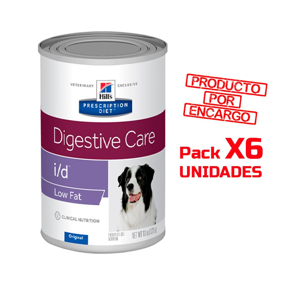 Hills Prescription Canine I/D LF Lata (A PEDIDO)* 370 Gr x 6 Unidades Hills Prescription Canine I/D LF Lata (A PEDIDO)* 370 Gr x 6 Unidades