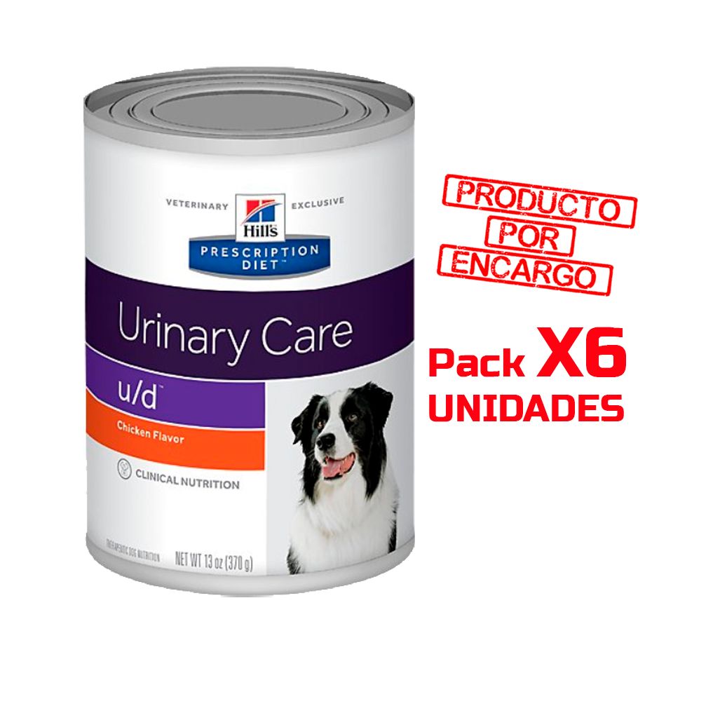Hills Prescription Canine U/D Lata (A PEDIDO)* 370 Gr x 6 Unidades Hills Prescription Canine U/D Lata (A PEDIDO)* 370 Gr x 6 Unidades