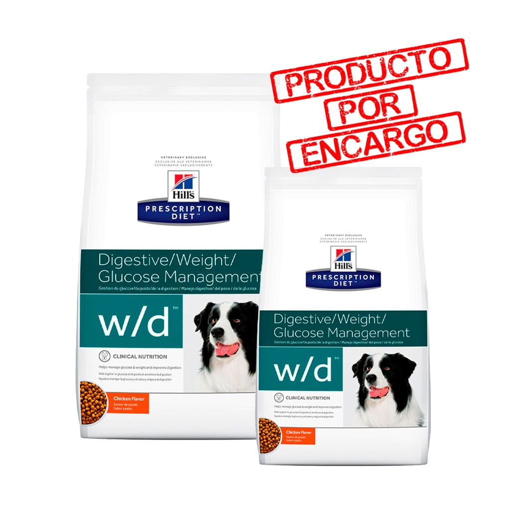 Hills Prescription Canine W/D (A PEDIDO)* Hills Prescription Canine W/D (A PEDIDO)*