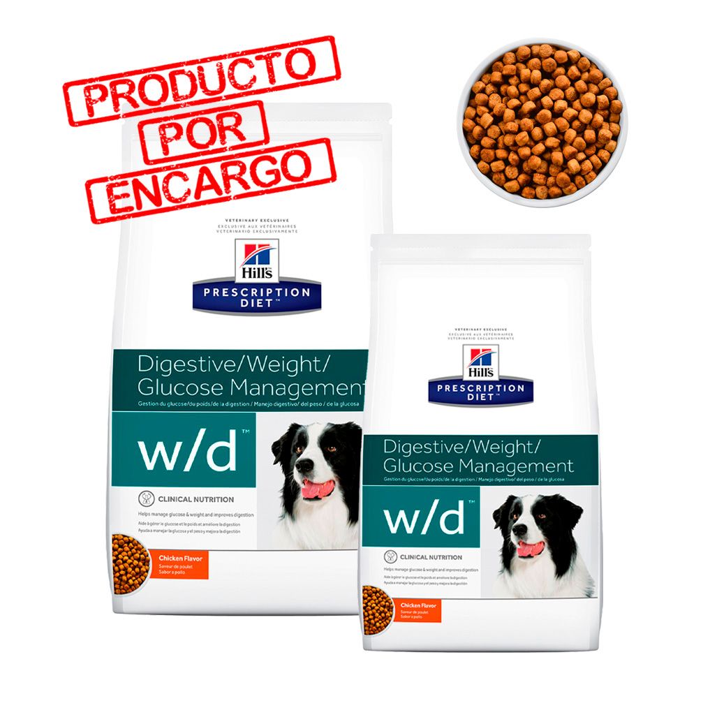 Hills Prescription Canine W/D (A PEDIDO)* Hills Prescription Canine W/D (A PEDIDO)*