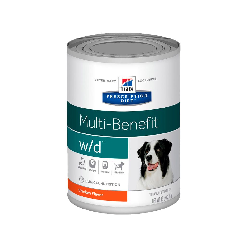 Hills Prescription Canine W/D Lata 370 Gr Hills Prescription Canine W/D Lata 370 Gr