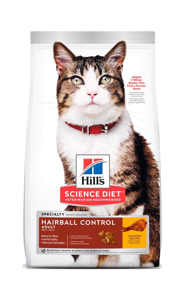 Hills Hairball Control Adult 7+ for Cats 1.58 K Hills Hairball Control Adult 7+ for Cats 1.58 K
