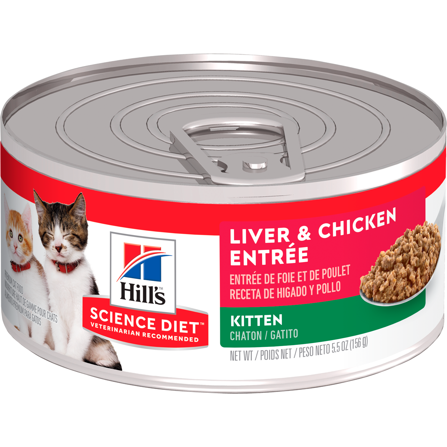 Hills Lata Kitten Liver & Chicken 5.5 Oz Hills Lata Kitten Liver & Chicken 5.5 Oz