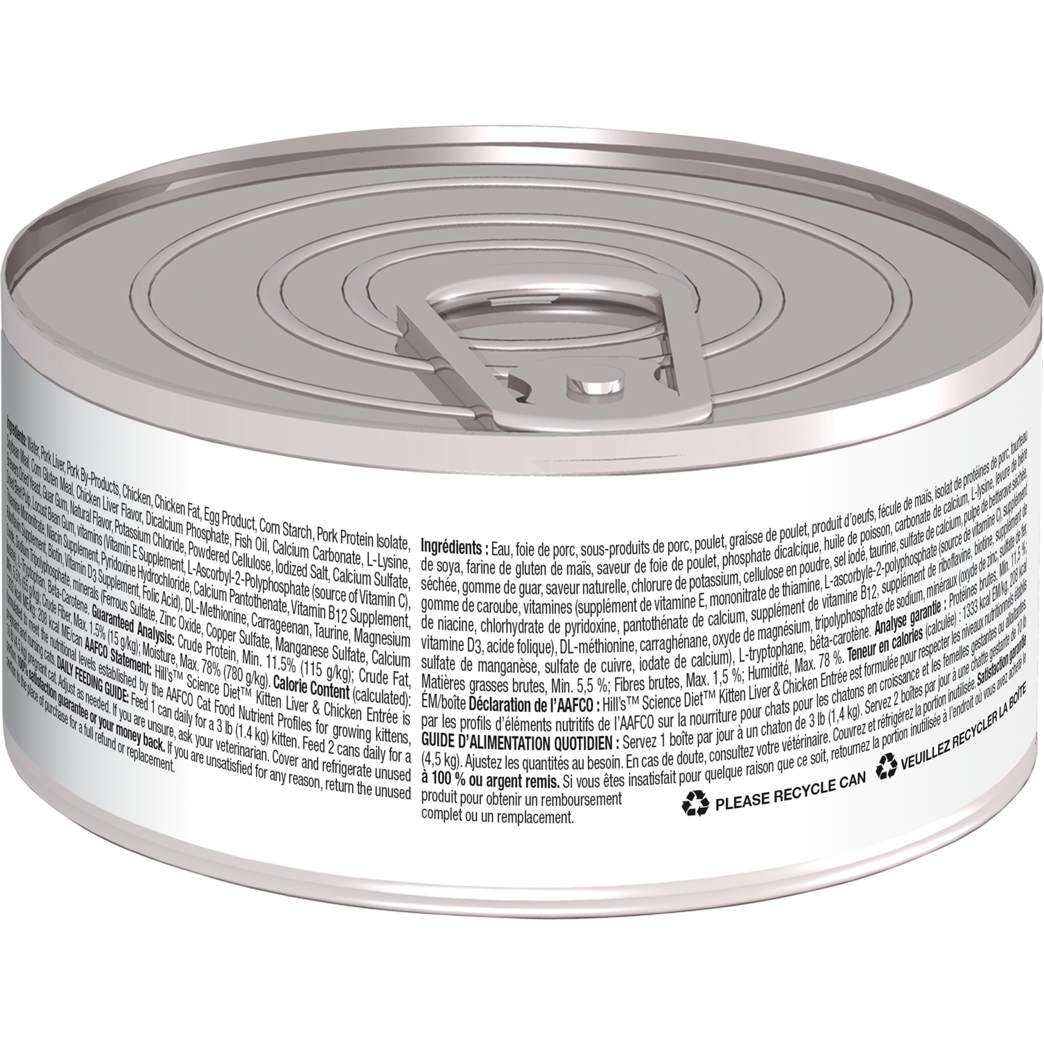 Hills Lata Kitten Liver & Chicken 5.5 Oz Hills Lata Kitten Liver & Chicken 5.5 Oz