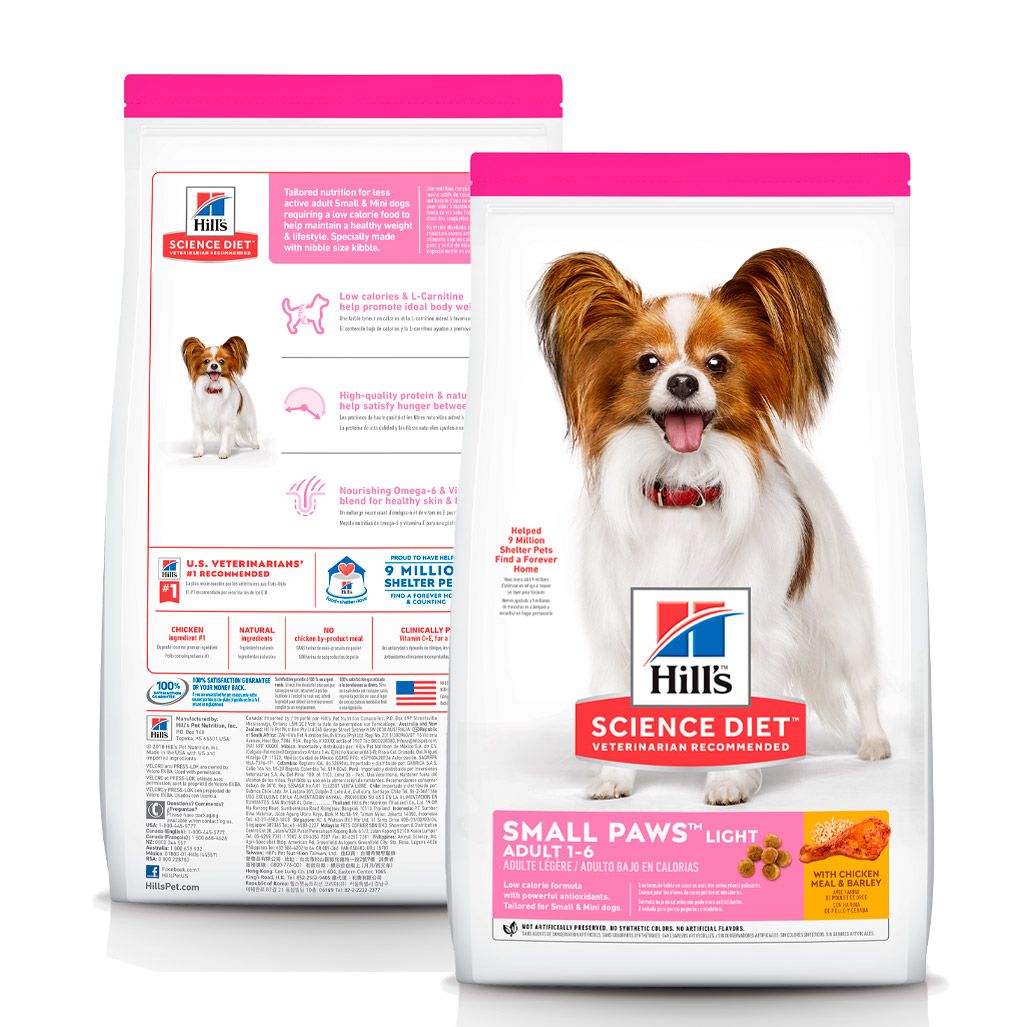 Hills Small Paws Light 2.04 K Hills Small Paws Light 2.04 K