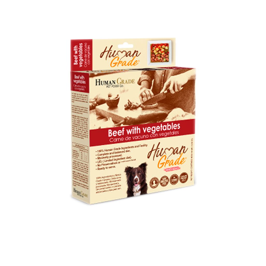 Human Grade Plato de Comida Carne & Vegetales Carne Human Grade Plato de Comida Carne & Vegetales Carne