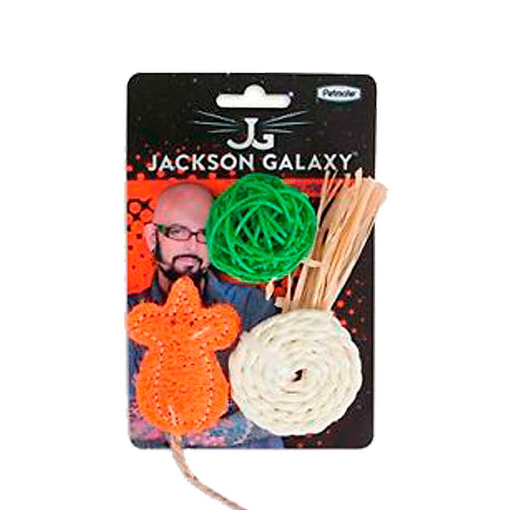 Jackson Galaxy Natural Play Time 3 Unidades Jackson Galaxy Natural Play Time 3 Unidades