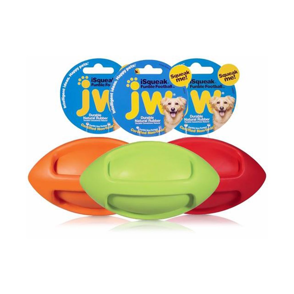 JW ¡Squeak Funble Football Americano JW ¡Squeak Funble Football Americano