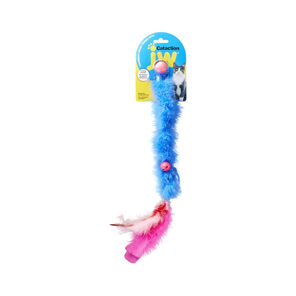 JW Cataction Bouncing Featherlite Catnip Boa JW Cataction Bouncing Featherlite Catnip Boa