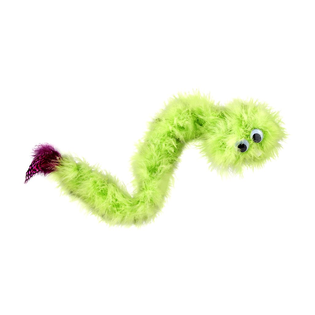 JW Cataction Squeaky Featherlite Catnip Boa JW Cataction Squeaky Featherlite Catnip Boa