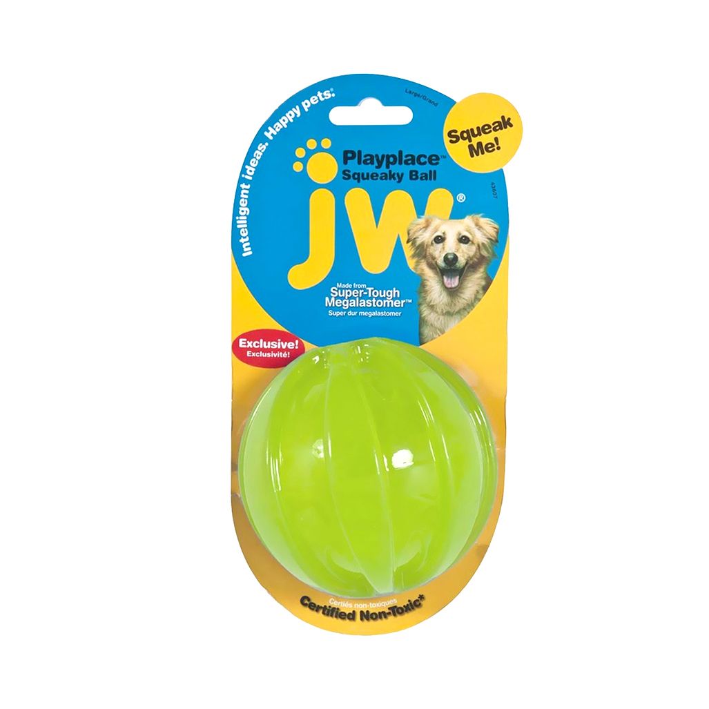 JW Play Place Squeaky Ball JW Play Place Squeaky Ball