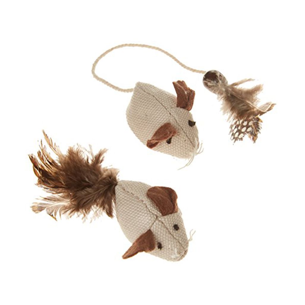 Kerbl Raton con Plumas 2 PK Kerbl Raton con Plumas 2 PK