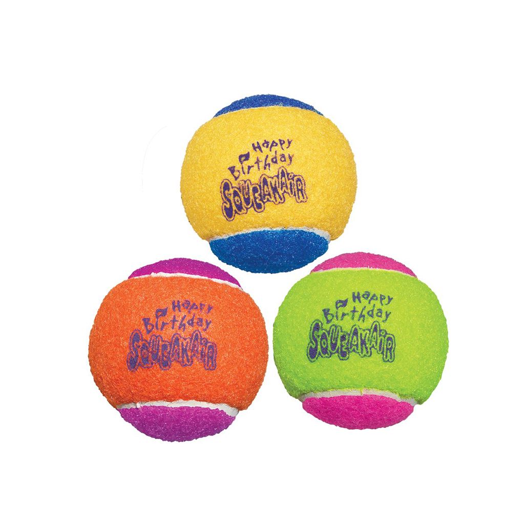 Kong Birthday Balls 3 PK Kong Birthday Balls 3 PK