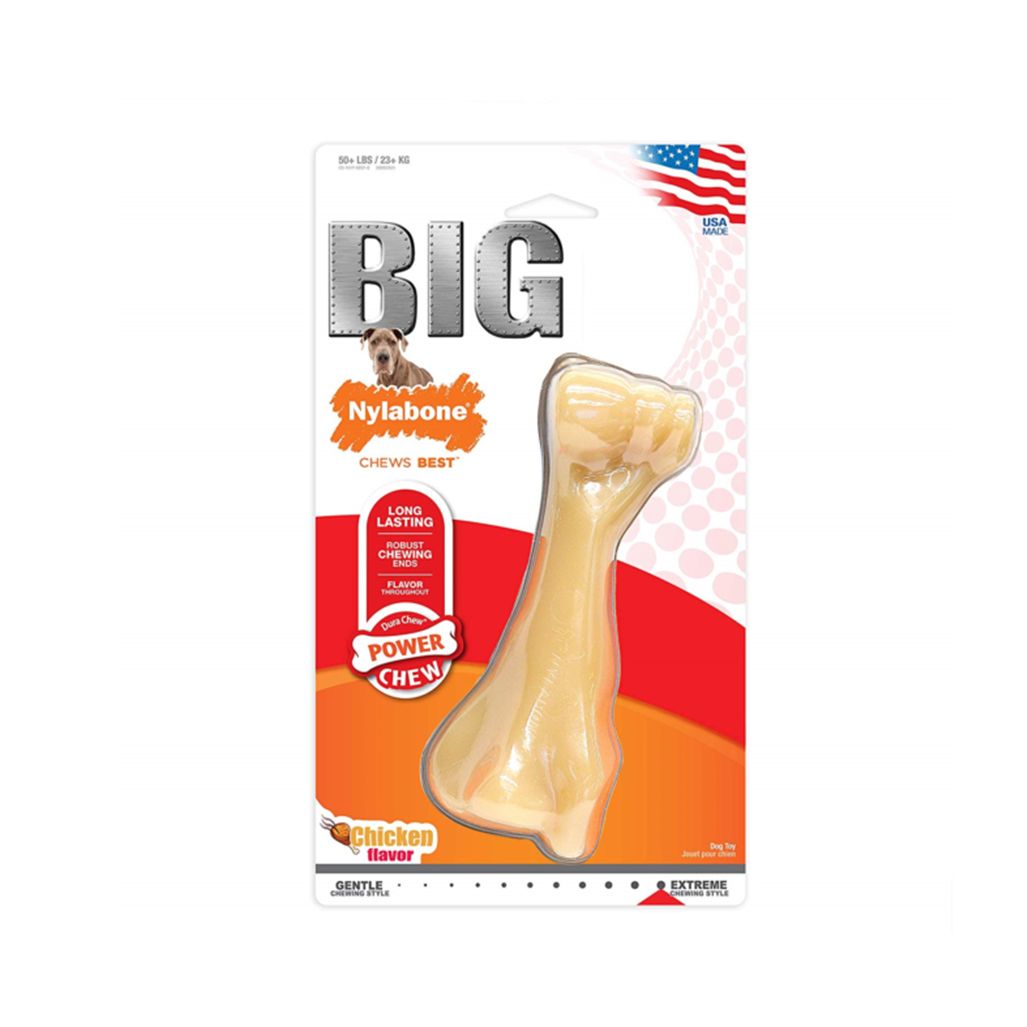 Nylabone Durachew Big Chew Beef Bone Org Nylabone Durachew Big Chew Beef Bone Org