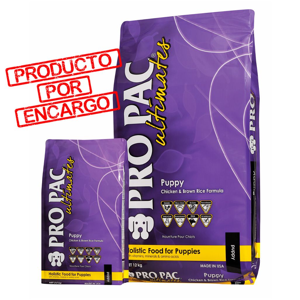 Pro Pac Ultimates Chicken & B. Rice Puppy (A PEDIDO)* Pro Pac Ultimates Chicken & B. Rice Puppy (A PEDIDO)*