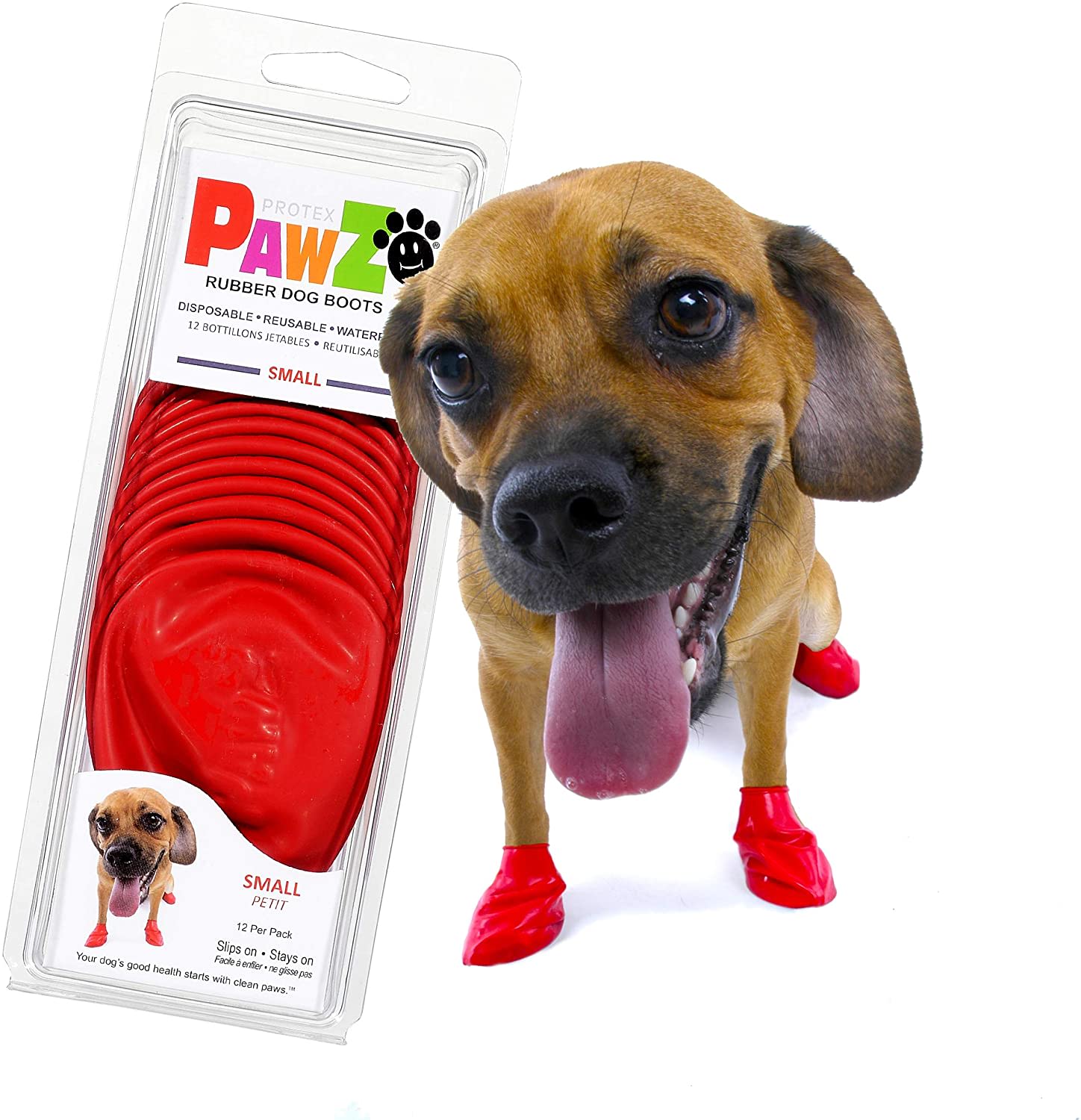 PawZ Botas Rojas S PawZ Botas Rojas S