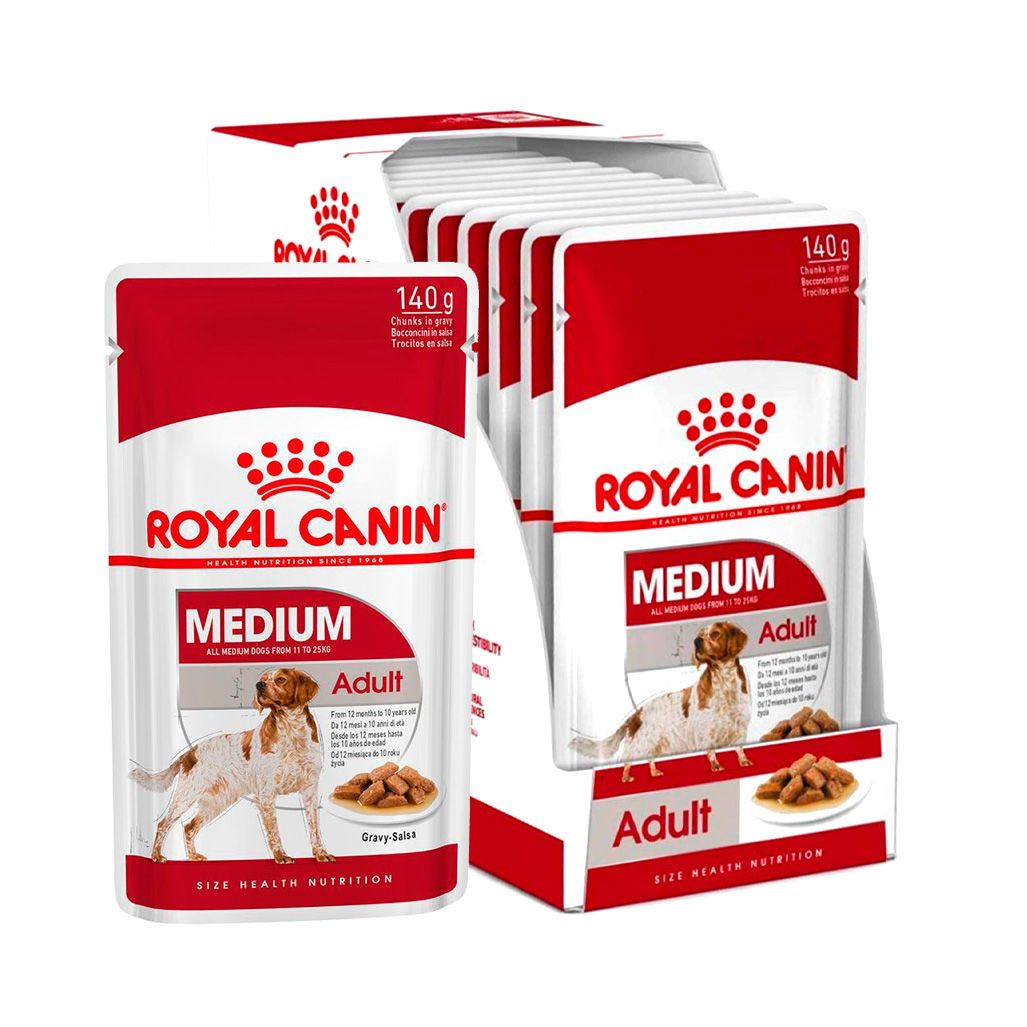 Royal Canin Pouch Medium Adult 140 Gr Royal Canin Pouch Medium Adult 140 Gr