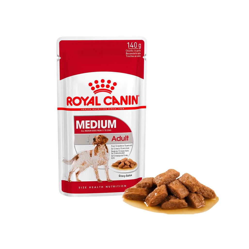 Royal Canin Pouch Medium Adult 140 Gr Royal Canin Pouch Medium Adult 140 Gr