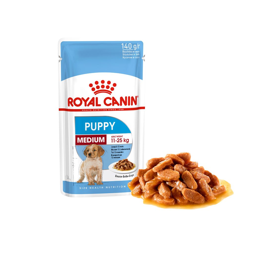 Royal Canin Pouch Puppy Medium 140 Gr Royal Canin Pouch Puppy Medium 140 Gr