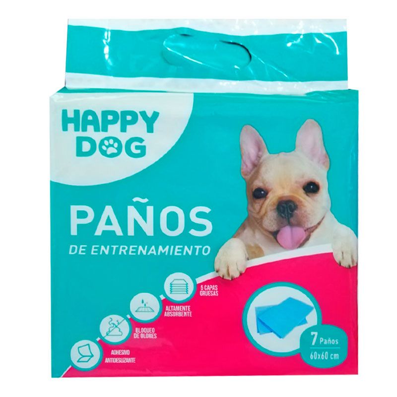 Happy Dog Paños de Entrenamiento 7 PK Happy Dog Paños de Entrenamiento 7 PK